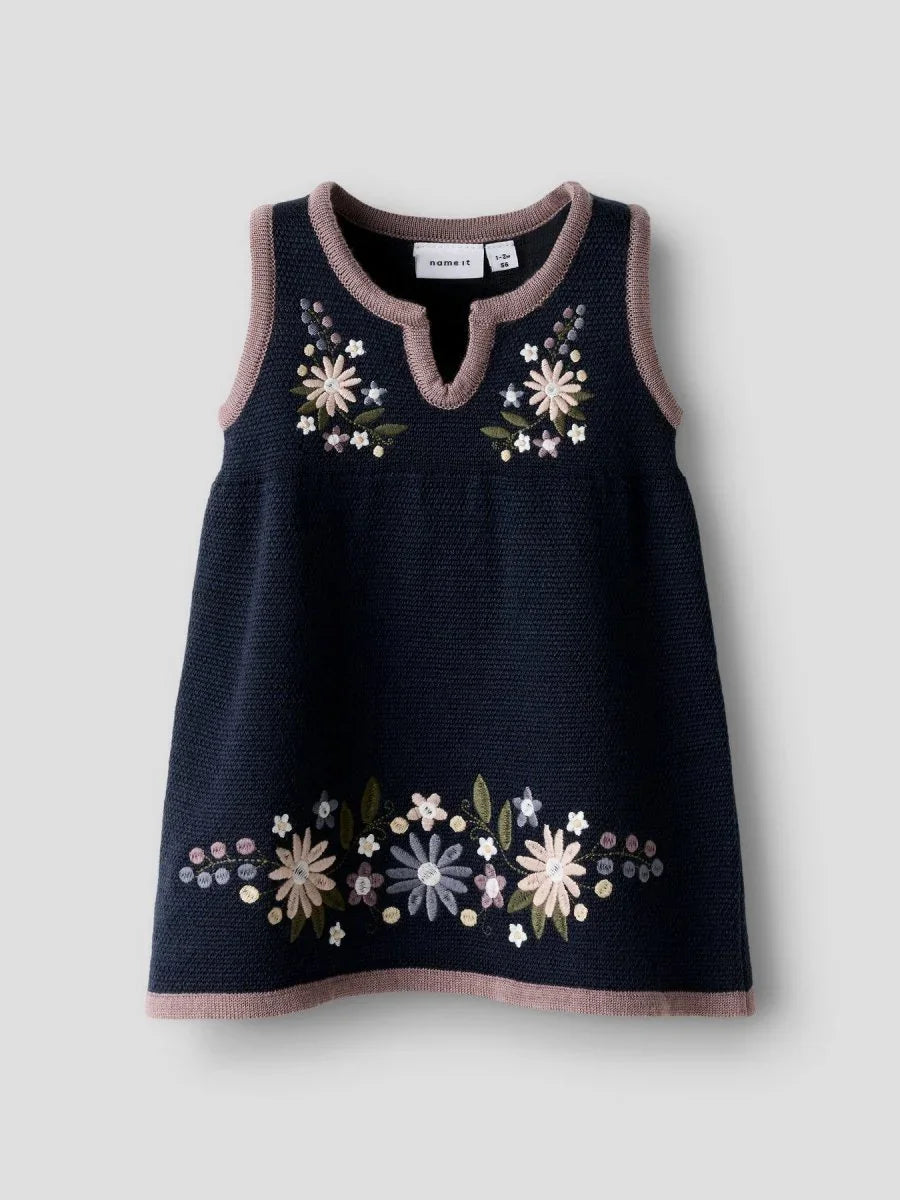 name it baby TEEN KNIT SPENCER Festdrakt – Dark Sapphire | Torgunns Barneklær AS