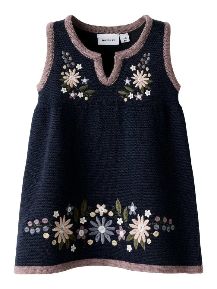 name it baby TEEN KNIT SPENCER Festdrakt – Dark Sapphire | Torgunns Barneklær AS