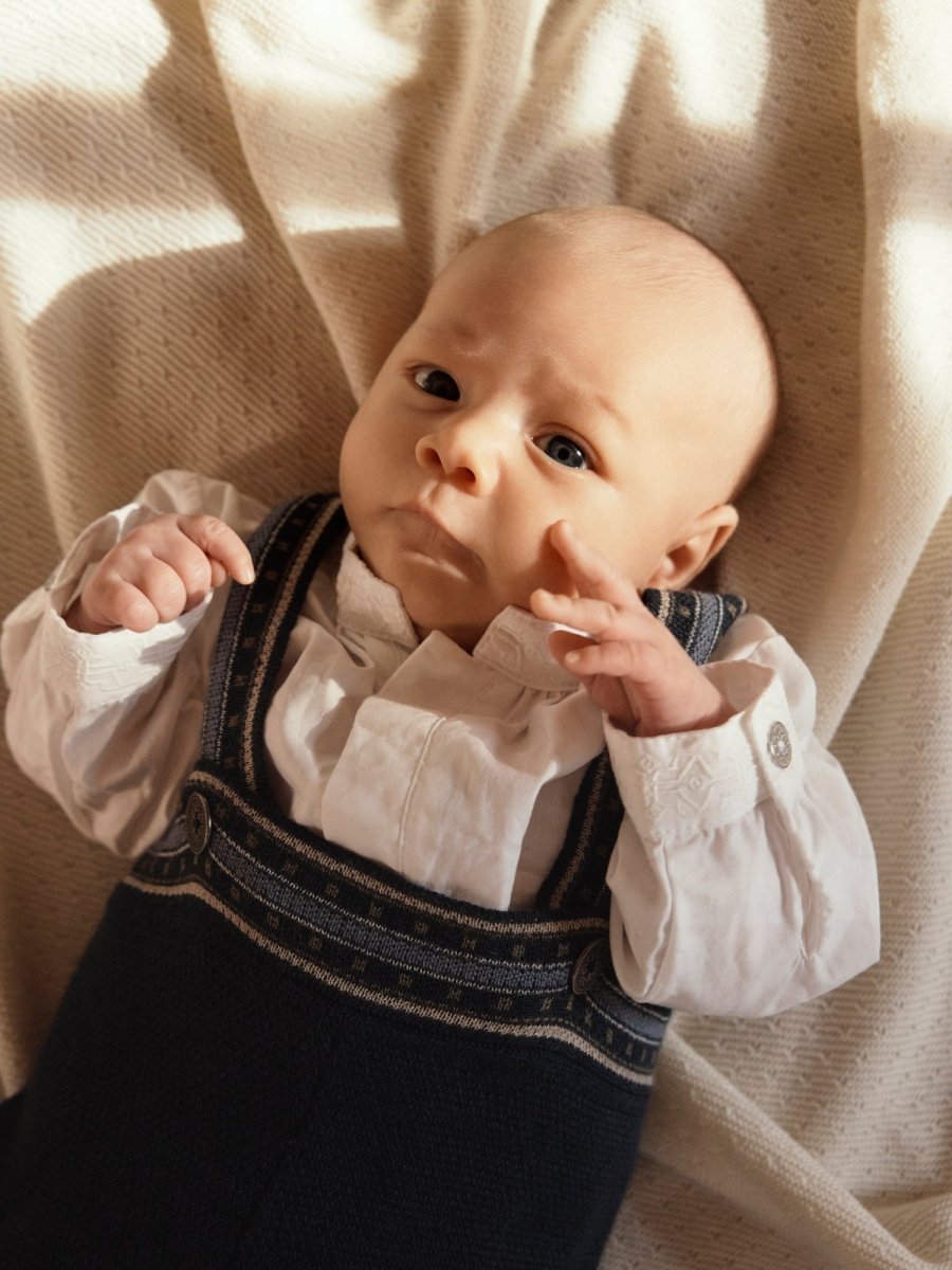 name it baby TOBY bunadskjorte body – Bright White | Torgunns Barneklær AS