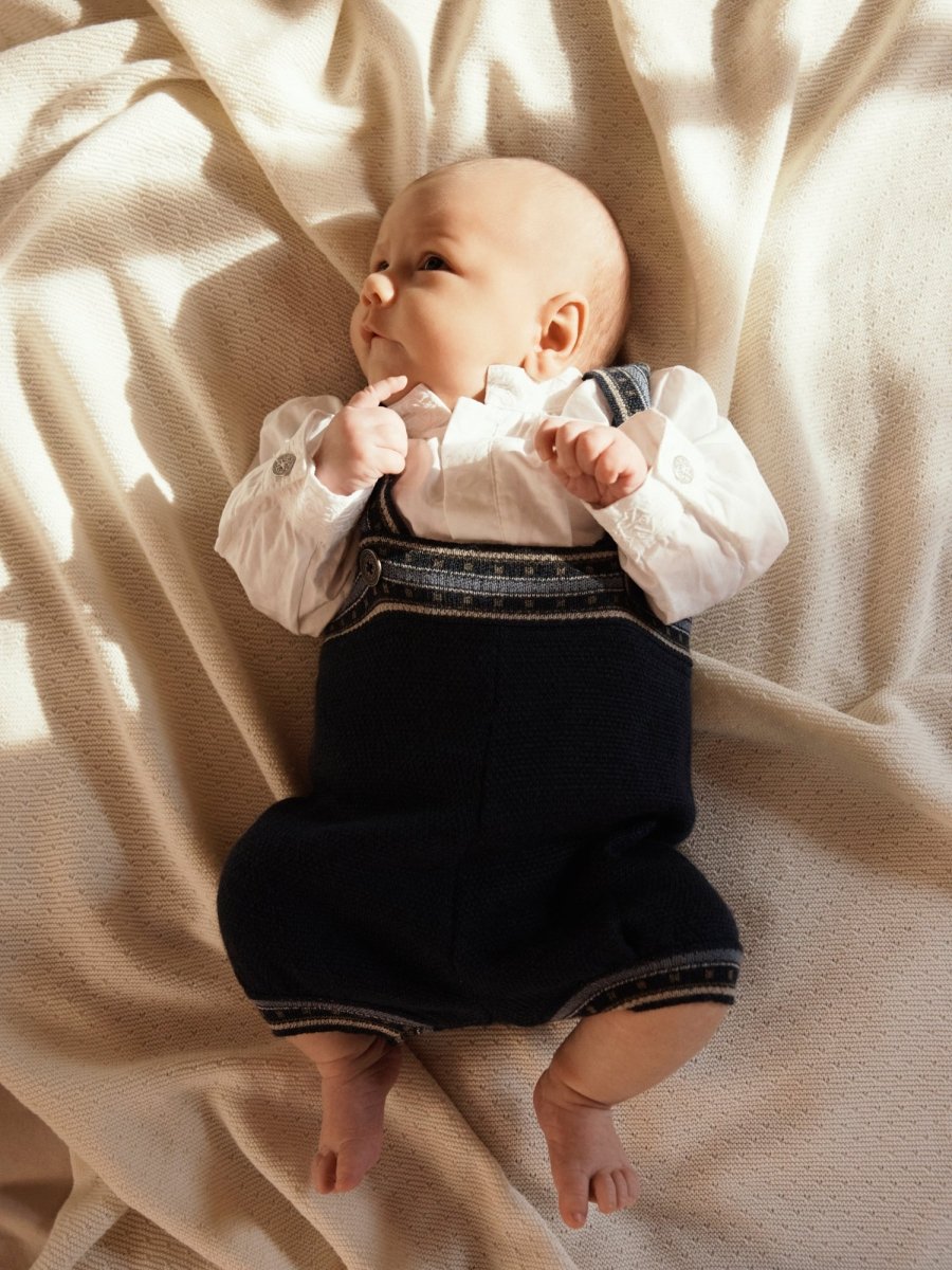 name it baby TOBY bunadskjorte body – Bright White | Torgunns Barneklær AS