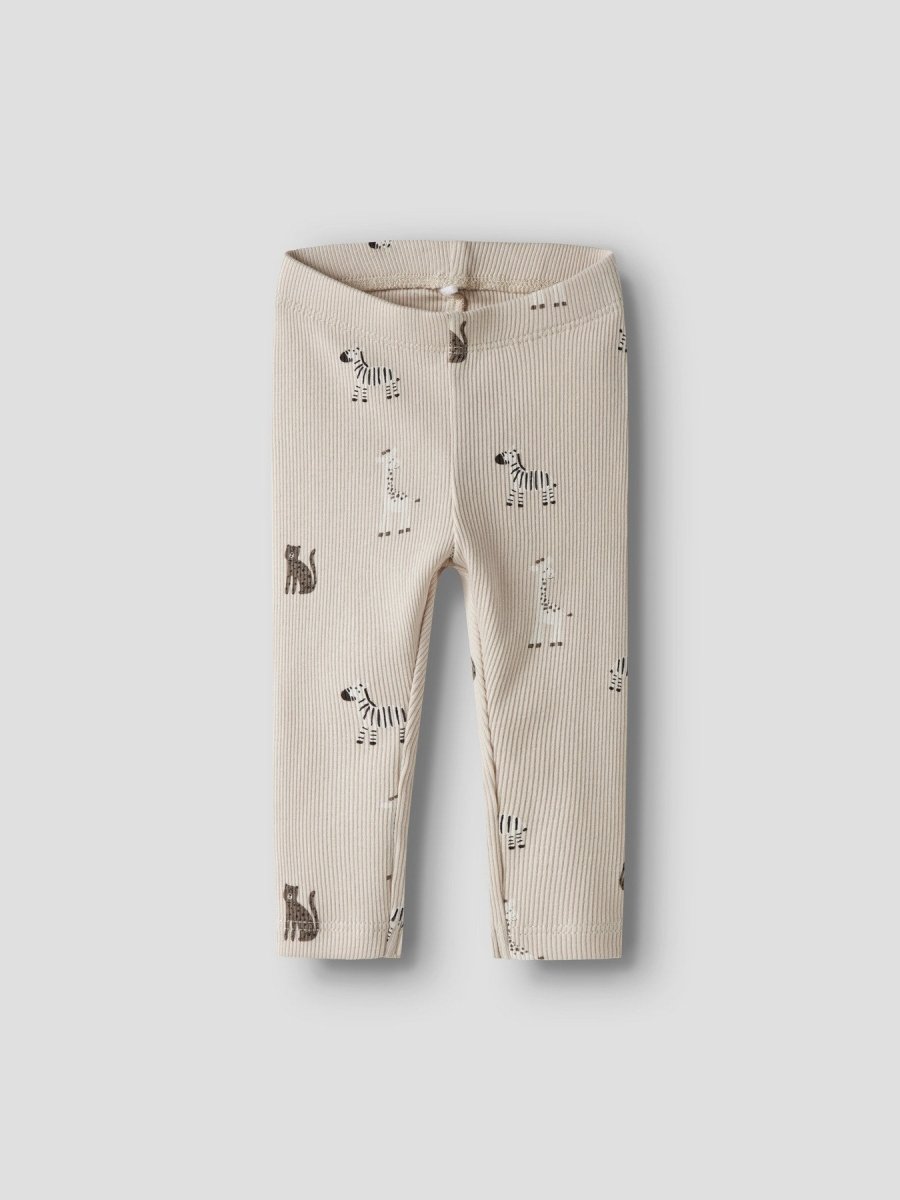 name it baby TOLLA LEGGING - Summer Sand | Torgunns Barneklær AS