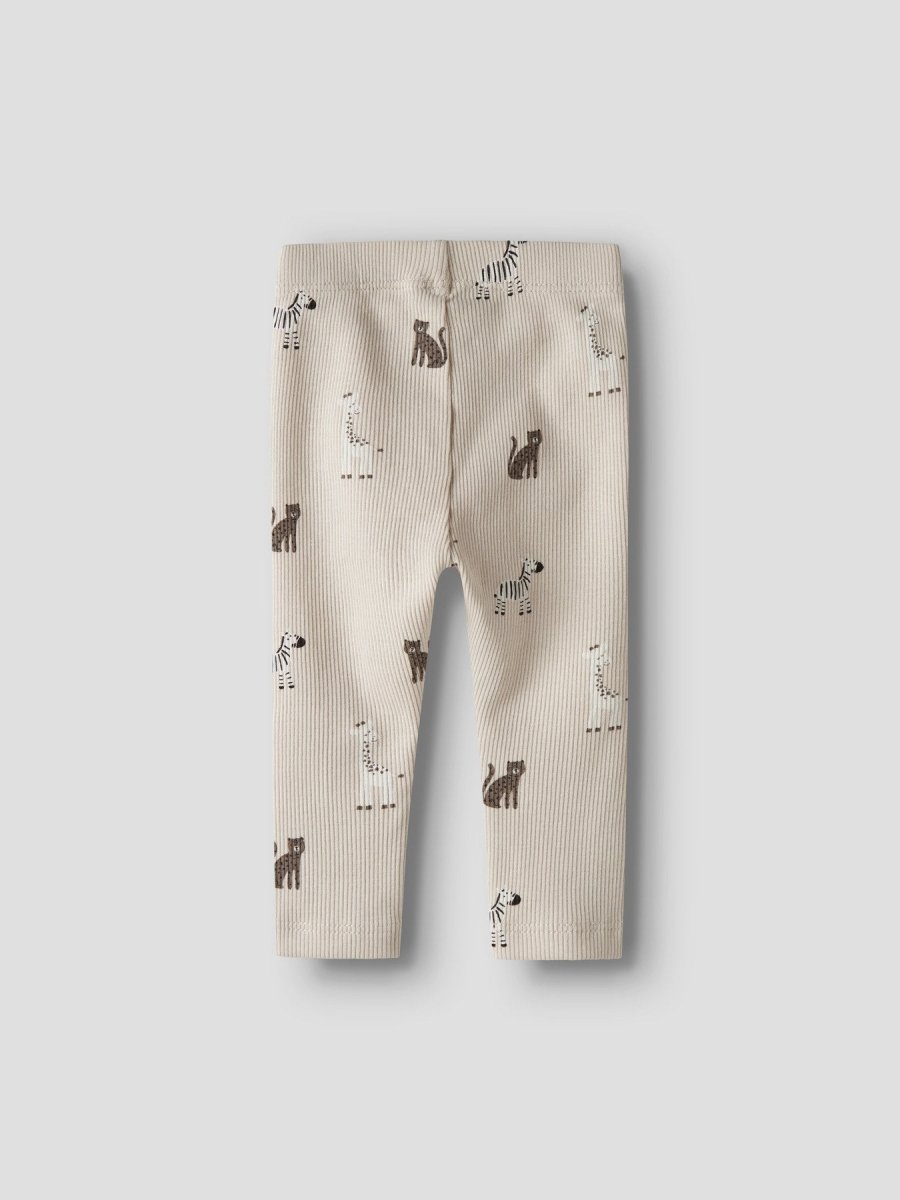 name it baby TOLLA LEGGING - Summer Sand | Torgunns Barneklær AS