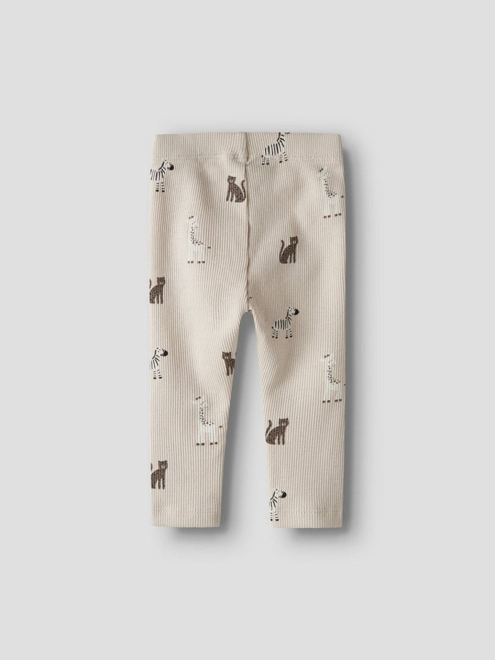 name it baby TOLLA LEGGING - Summer Sand | Torgunns Barneklær AS