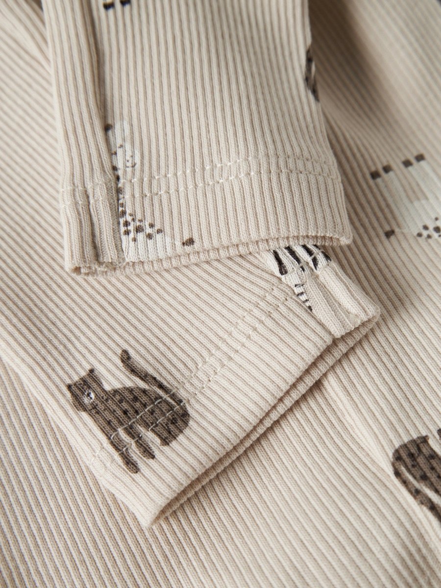 name it baby TOLLA LEGGING - Summer Sand | Torgunns Barneklær AS