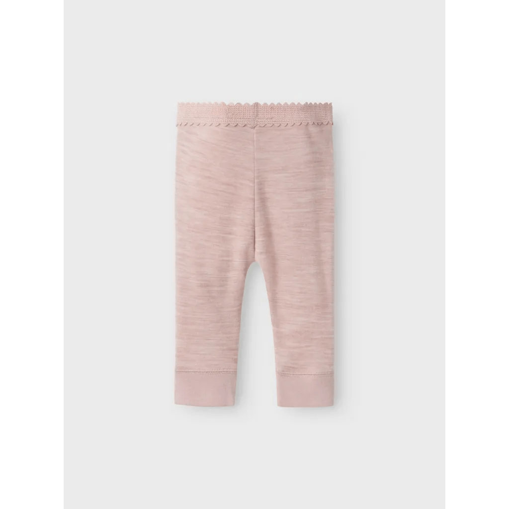name it baby ULL/BAMBUS | WYLA LEGGING - Shadow Gray | Torgunns Barneklær AS