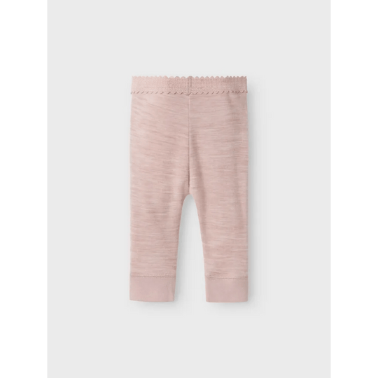 name it baby ULL/BAMBUS | WYLA LEGGING - Shadow Gray | Torgunns Barneklær AS