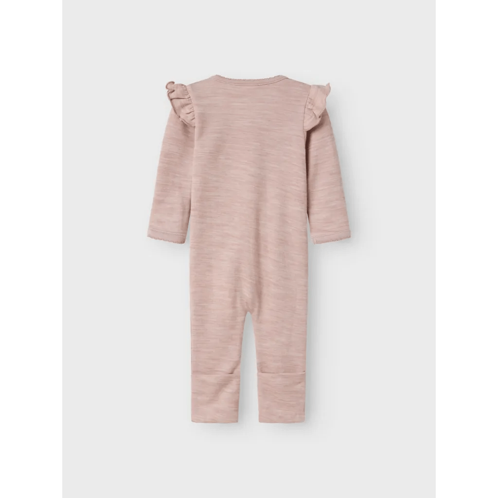 name it baby ULL/BAMBUS | WYLA LS SUIT - Shadow Gray | Torgunns Barneklær AS