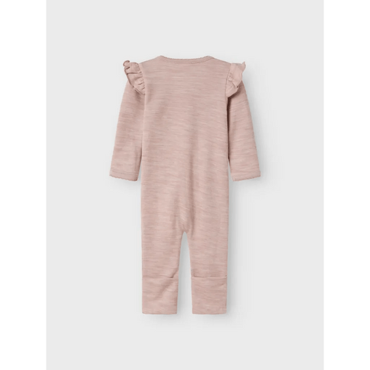 name it baby ULL/BAMBUS | WYLA LS SUIT - Shadow Gray | Torgunns Barneklær AS