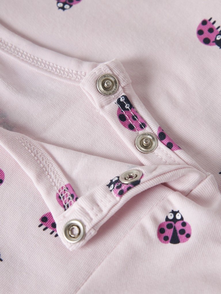 name it baby VANDORA SUNSUIT - Cradle Pink | Ladybug | Torgunns Barneklær AS