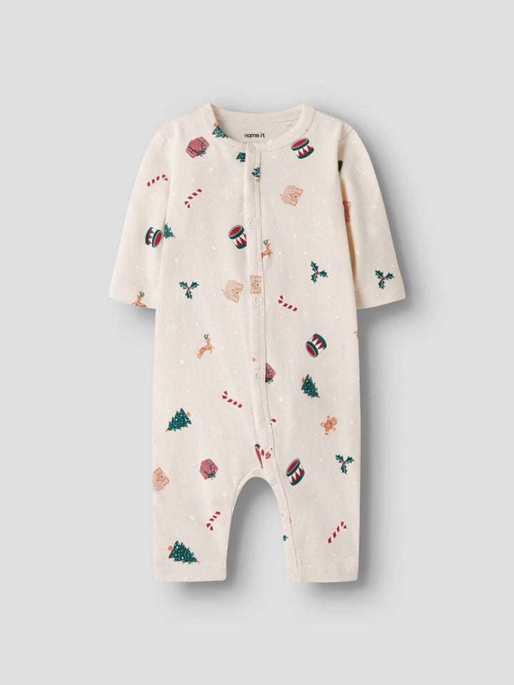 name it baby VISMAS JULEPYSJ - Whitecap Gray | Torgunns Barneklær AS