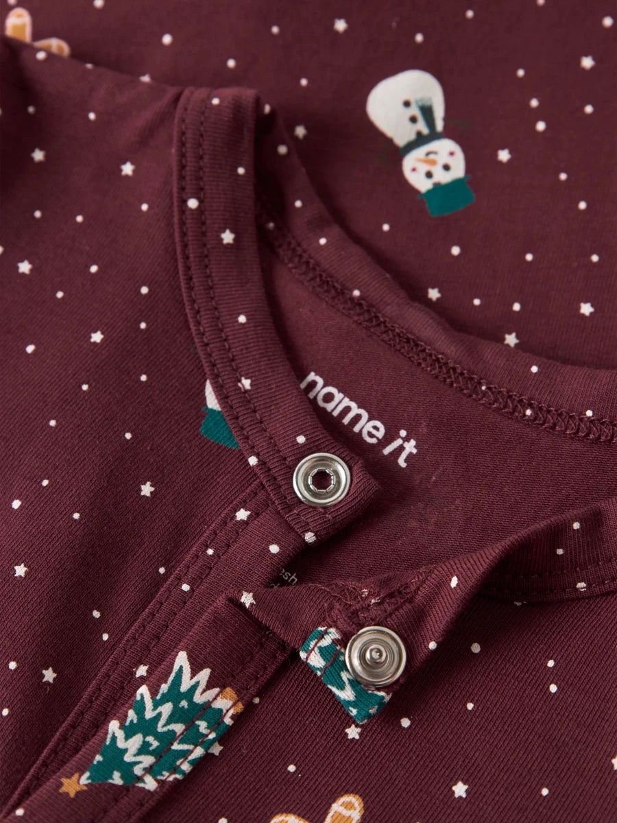 name it baby VISMAS pysj - Burgundy | Jul | Torgunns Barneklær AS