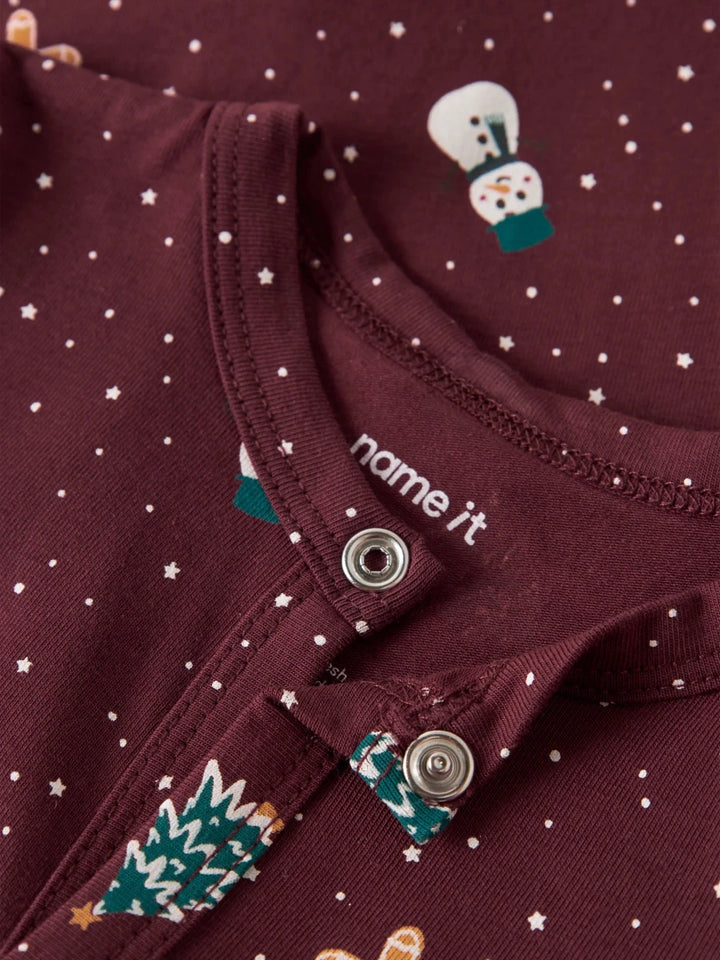 name it baby VISMAS pysj - Burgundy | Jul | Torgunns Barneklær AS