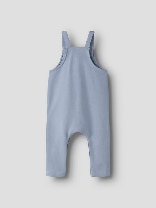 name it baby VONNE SWEAT OVERALL - Dusty Blue | Car | Torgunns Barneklær AS