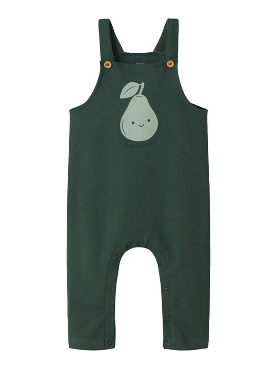 name it baby VONNE SWEAT OVERALL - Garden Topiary | Pear | Torgunns Barneklær AS