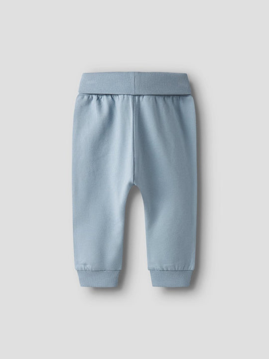 name it baby VONNE SWEAT PANT - Dusty Blue | Car | Torgunns Barneklær AS