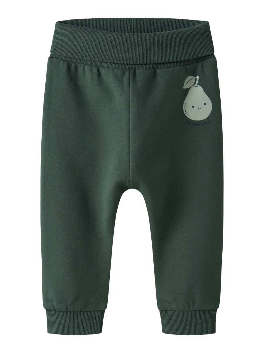 name it baby VONNE SWEAT PANT - Garden Topiary | Pear | Torgunns Barneklær AS