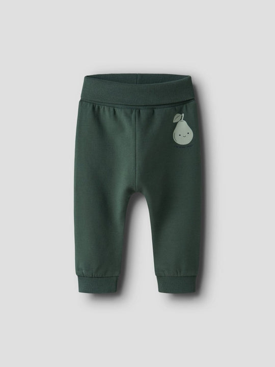 name it baby VONNE SWEAT PANT - Garden Topiary | Pear | Torgunns Barneklær AS