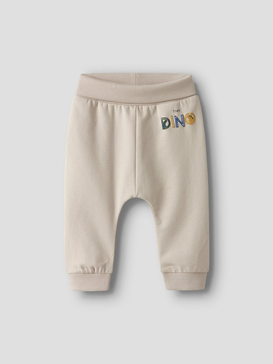 name it baby VONNE SWEAT PANT - Peyote | Dino | Torgunns Barneklær AS