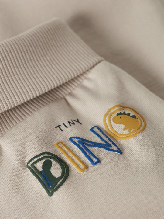 name it baby VONNE SWEAT PANT - Peyote | Dino | Torgunns Barneklær AS