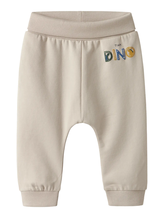 name it baby VONNE SWEAT PANT - Peyote | Dino | Torgunns Barneklær AS