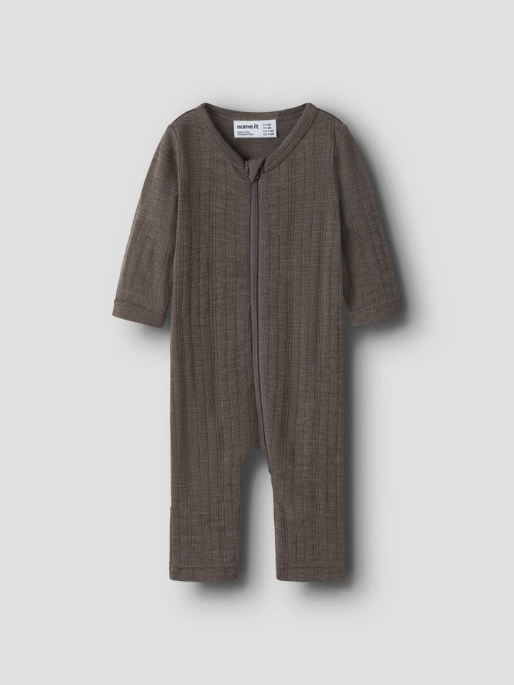 name it baby WANG Ull Nattdrakt – Morel | Torgunns Barneklær AS