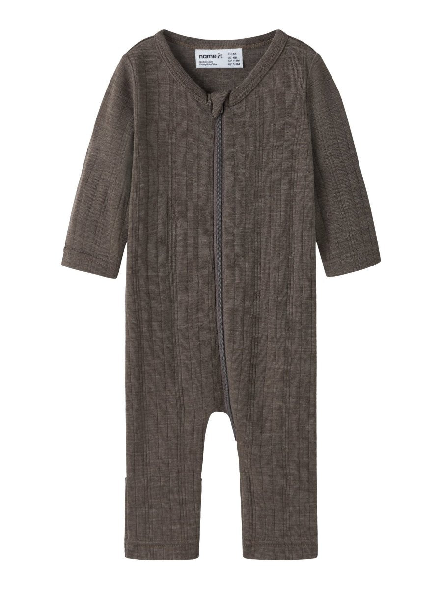 name it baby WANG Ull Nattdrakt – Morel | Torgunns Barneklær AS