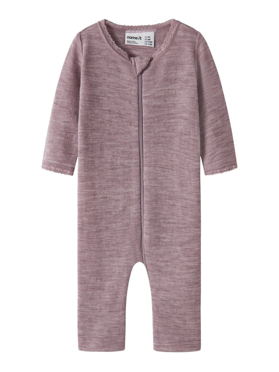 name it baby WANG Ull Nattdrakt – Toadstool | Torgunns Barneklær AS