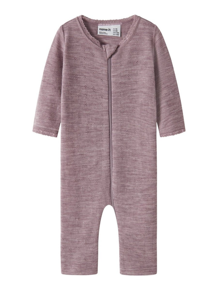 name it baby WANG Ull Nattdrakt – Toadstool | Torgunns Barneklær AS