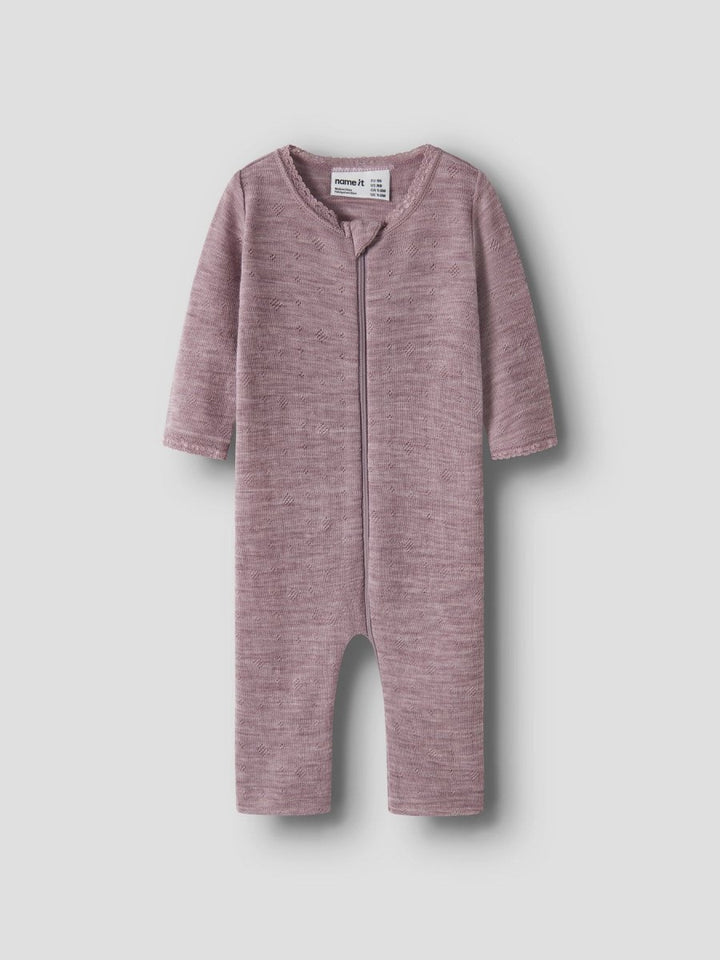 name it baby WANG Ull Nattdrakt – Toadstool | Torgunns Barneklær AS