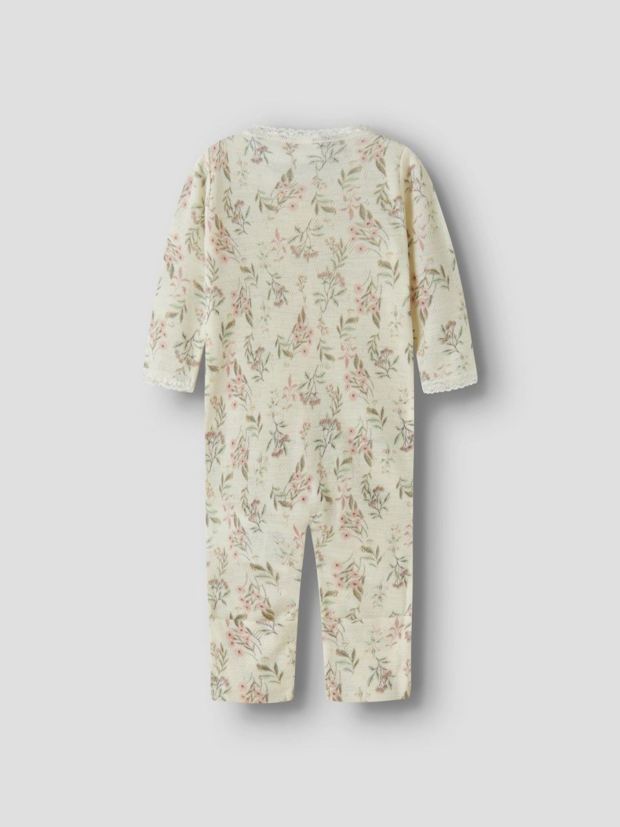 name it baby WANG Ullpysj NOOS - Snow White | Flowers &amp; Leafs | Torgunns Barneklær AS
