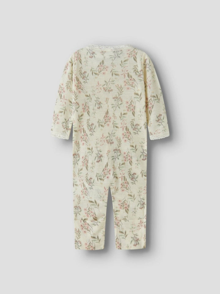 name it baby WANG Ullpysj NOOS - Snow White | Flowers &amp; Leafs | Torgunns Barneklær AS