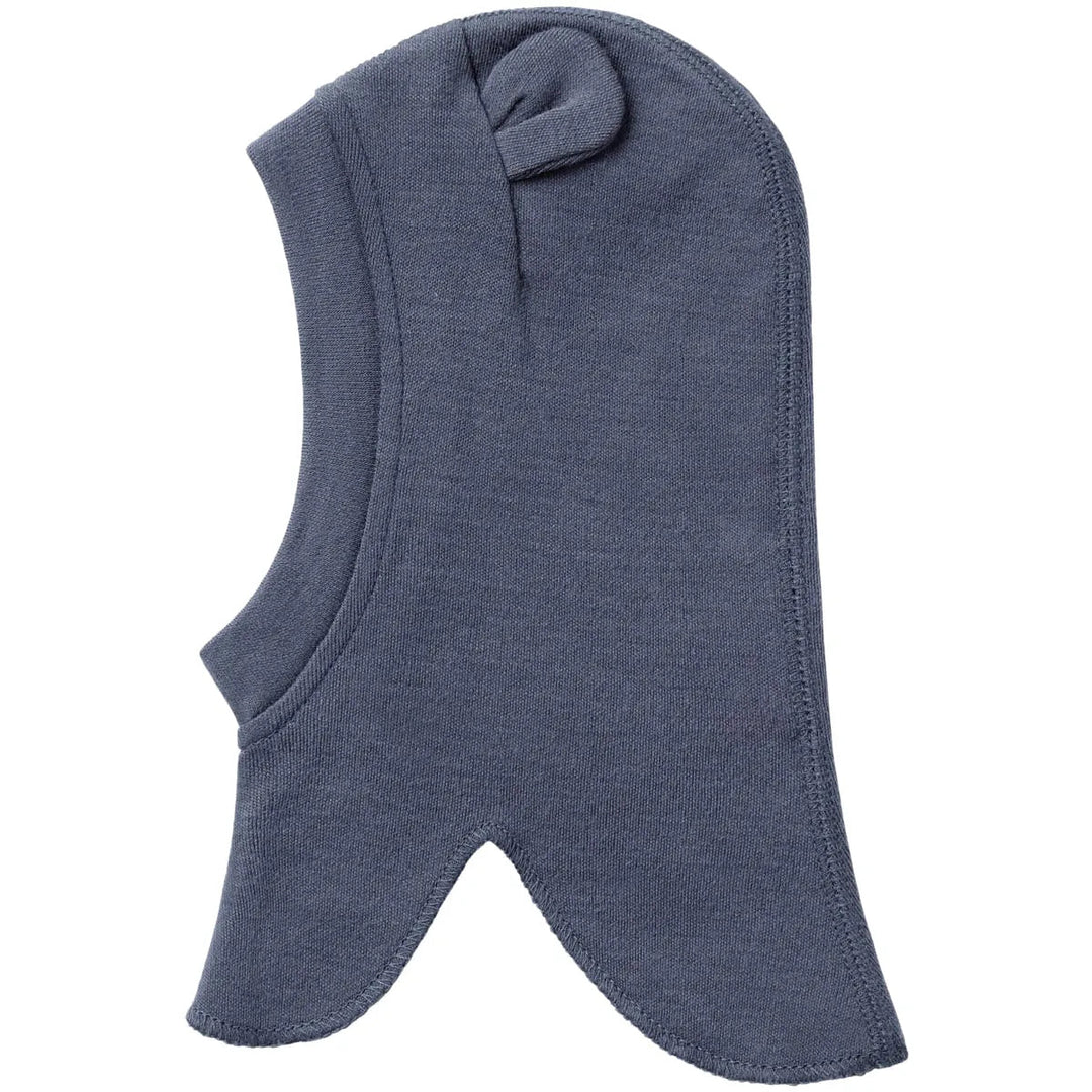 name it baby WILLIT WOOL BALACLAVA W/EARS - Ombre Blue | Torgunns Barneklær AS