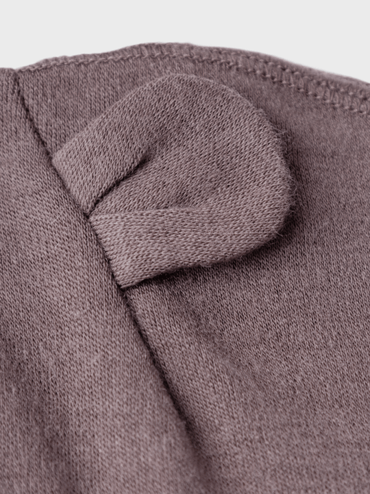 name it baby WILLIT WOOL BALACLAVA W/EARS - Sparrow | Torgunns Barneklær AS