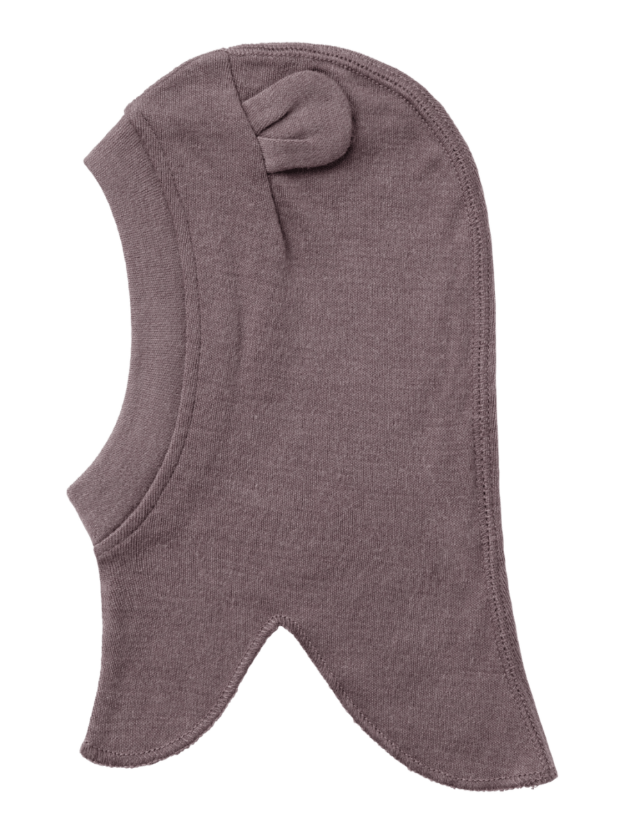 name it baby WILLIT WOOL BALACLAVA W/EARS - Sparrow | Torgunns Barneklær AS