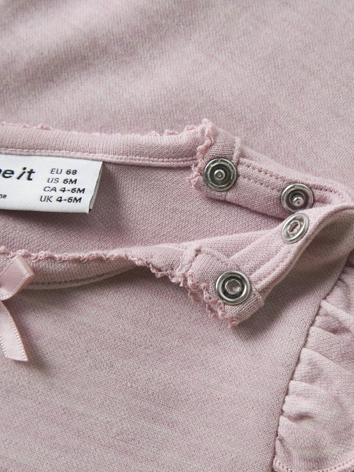 name it baby WYLA Ull/Bambus Body - Violet Ice | Torgunns Barneklær AS
