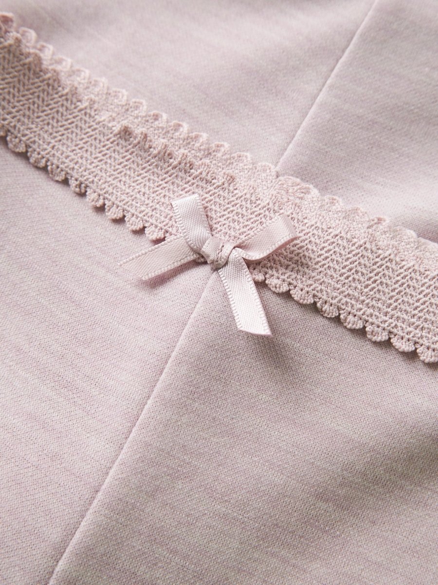 name it baby WYLA Ull/Bambus Leggings - Violet Ice | Torgunns Barneklær AS