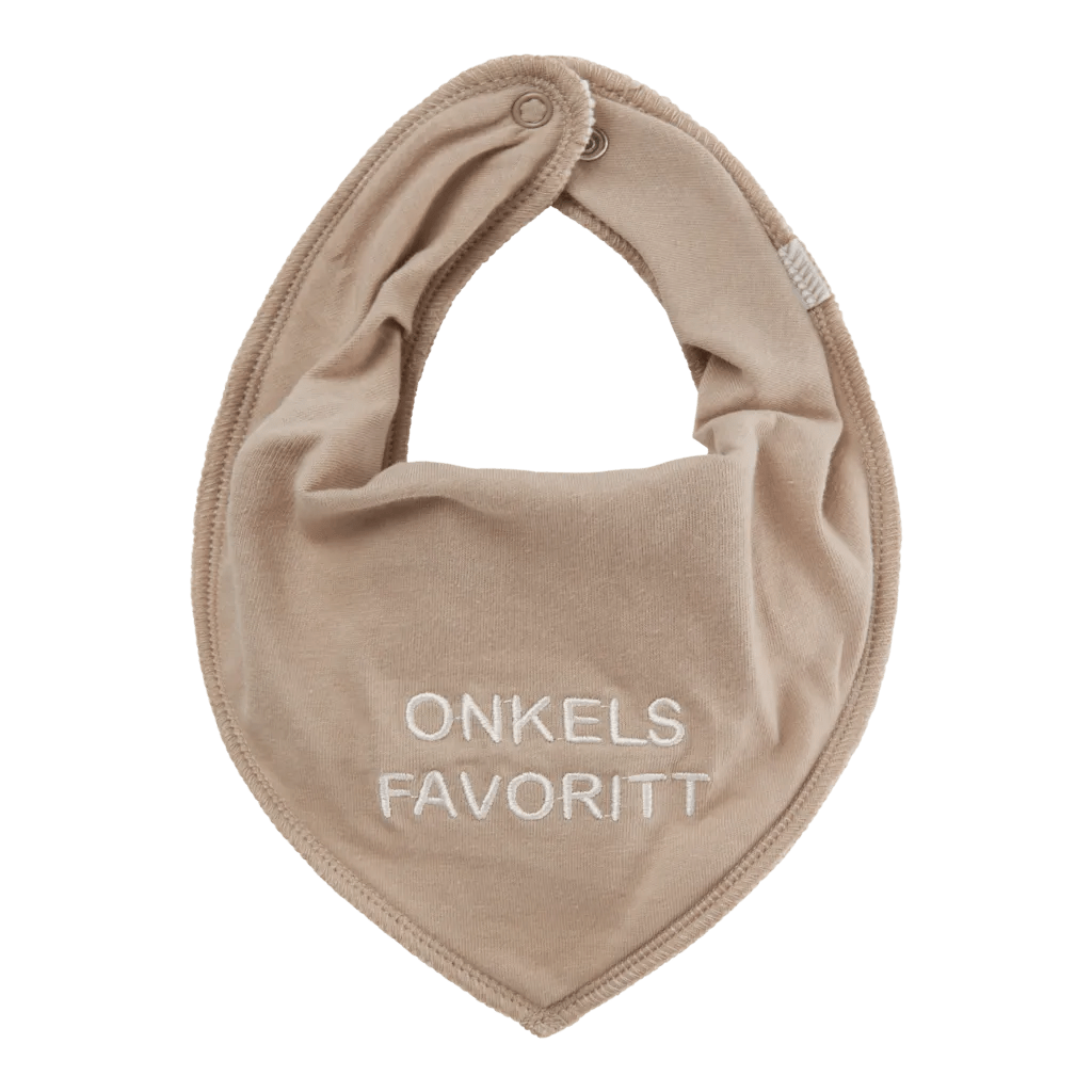 name it baby YATTE BIB "ONKELS FAVORITT" - Pure Cashmere | Torgunns Barneklær AS