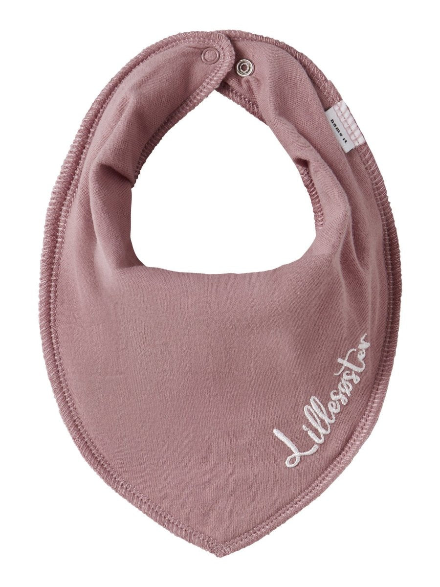name it baby YATTE SCARF BIB - Woodrose | Lillesøster | Torgunns Barneklær AS