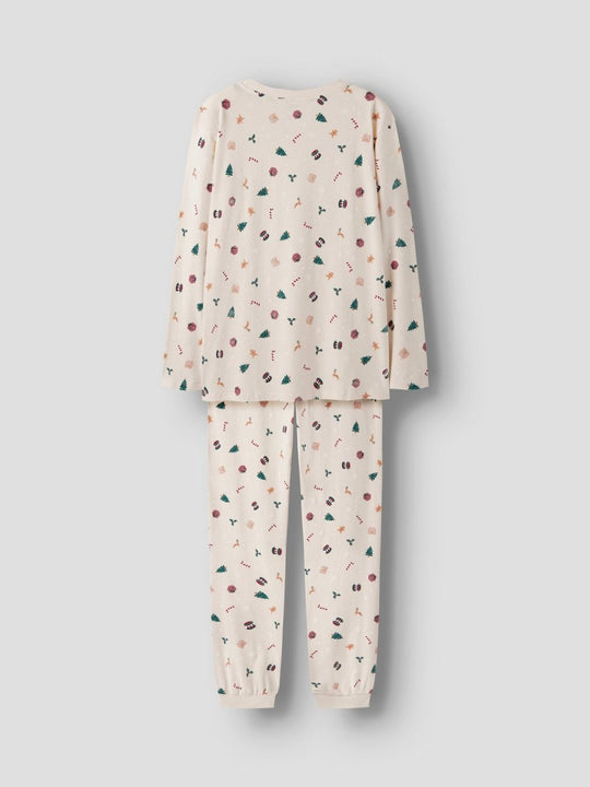 name it family VISMAS JULEPYSJ - Whitecap Gray | Torgunns Barneklær AS