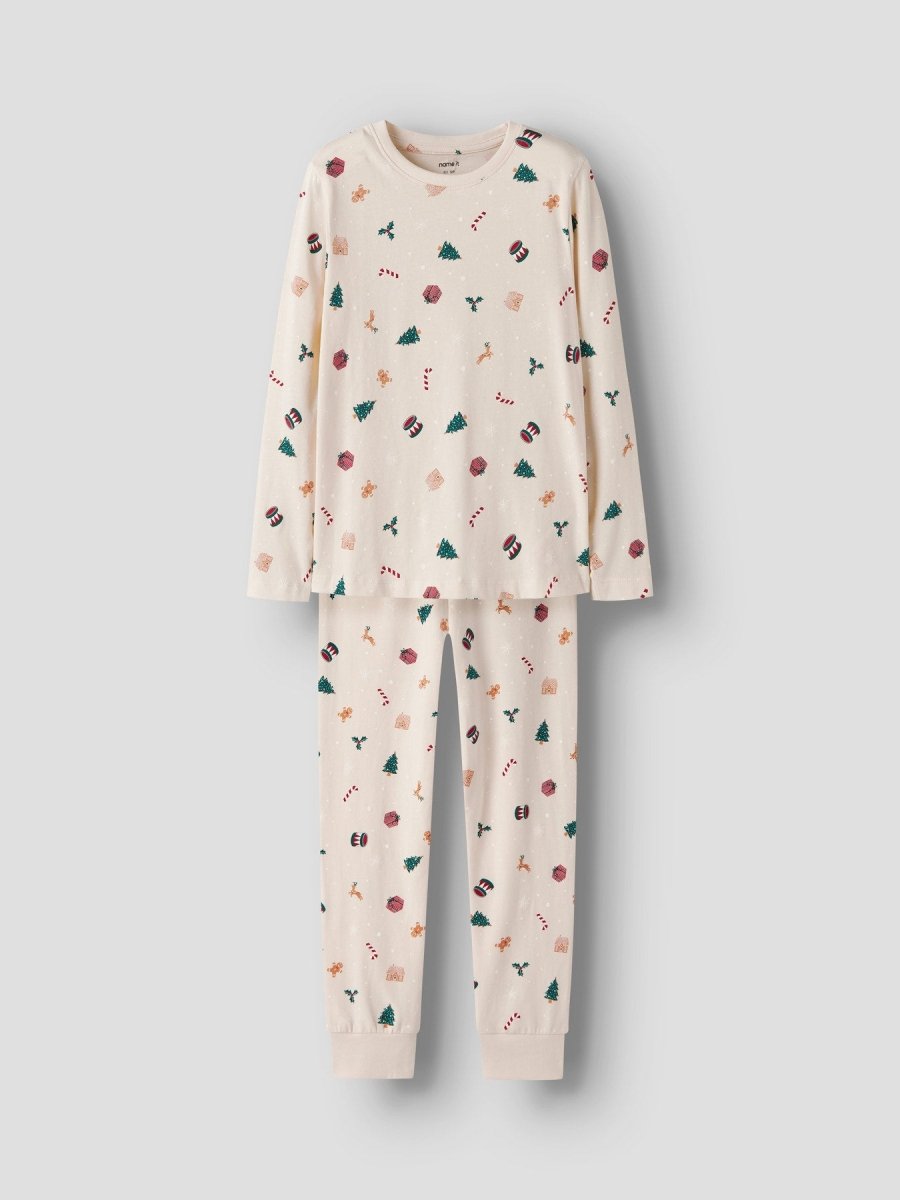 name it kids VISMAS JULEPYSJ - Whitecap Gray | Torgunns Barneklær AS