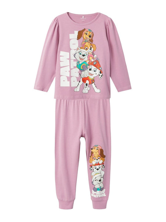 name it mini AKIRI PAW PATROL LS NIGHTSET NOOS - Mauve Orchid | Torgunns Barneklær AS