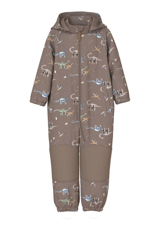 name it mini ALFA08 SOFTSHELL SUIT NOOS - Mountain Trail | DINO | Torgunns Barneklær AS