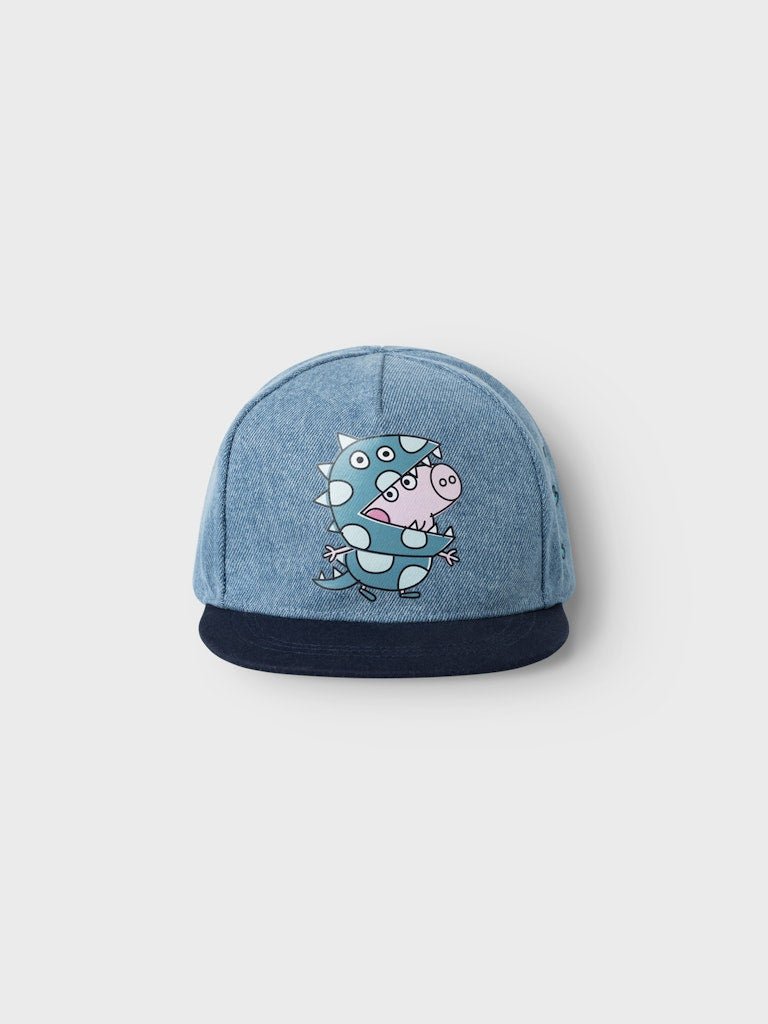 name it mini AMANI PEPPA PIG CAP - Dark Sapphire | Torgunns Barneklær AS