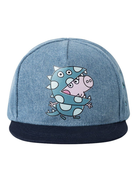 name it mini AMANI PEPPA PIG CAP - Dark Sapphire | Torgunns Barneklær AS