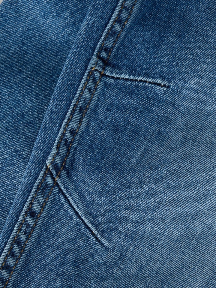 name it mini BEN Barrel Jeans - Medium Blue Denim | Torgunns Barneklær AS