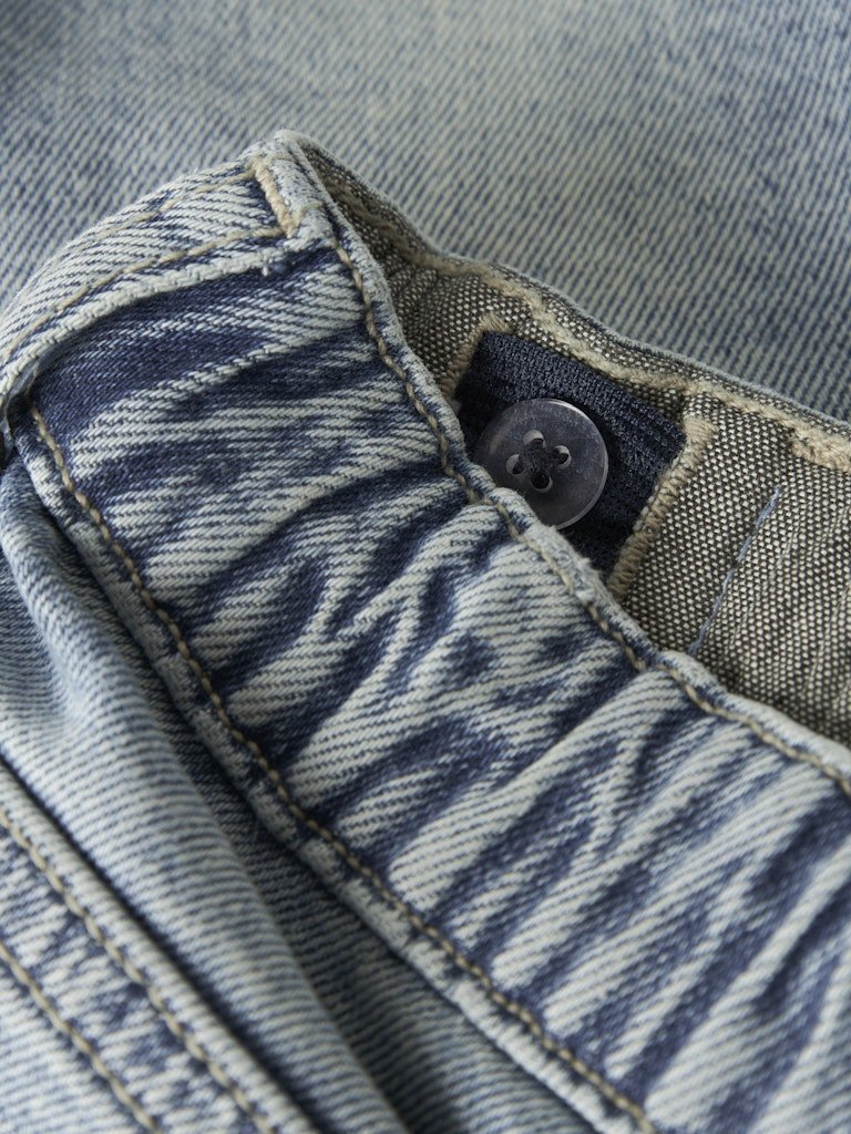 name it mini BEN TAP JEANS NOOS - Vintage Medium Blue Denim | Torgunns Barneklær AS
