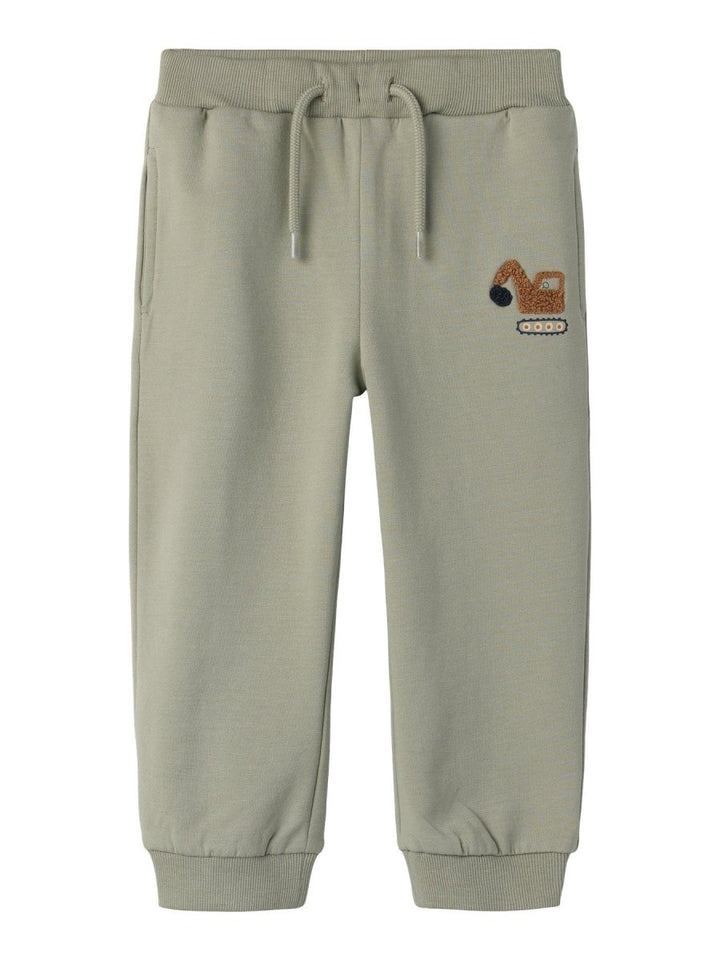 name it mini BERNHARD NREG SWEAT PANT - Shadow | Torgunns Barneklær AS