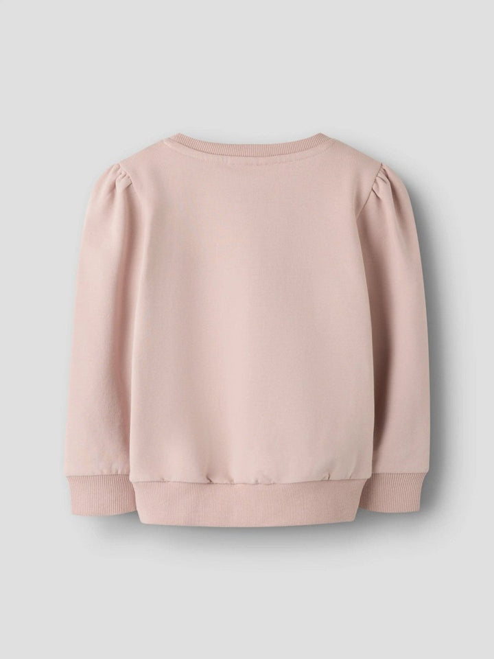 name it mini BRIANA LS SWEAT - Shadow Gray | Torgunns Barneklær AS