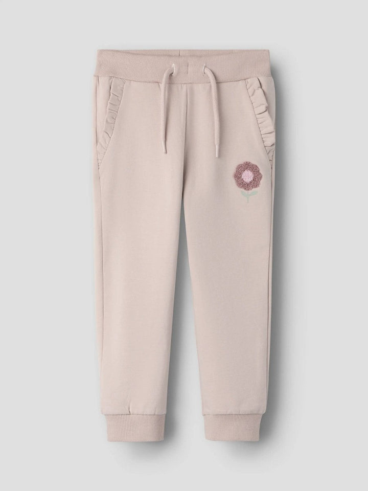 name it mini BRIANA SWEAT PANT - Shadow Gray | Torgunns Barneklær AS