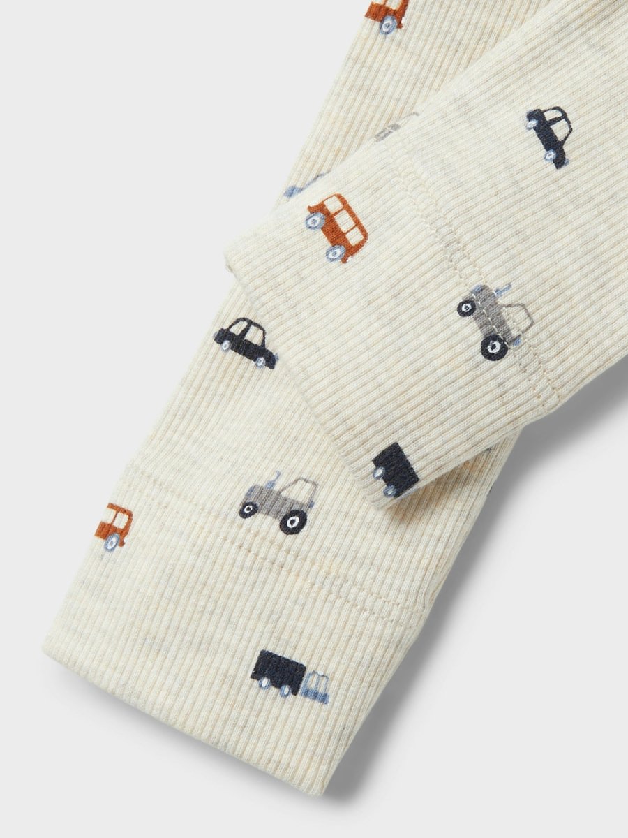 name it mini DABU XSL LEGGING - Peyote Melange | Torgunns Barneklær AS